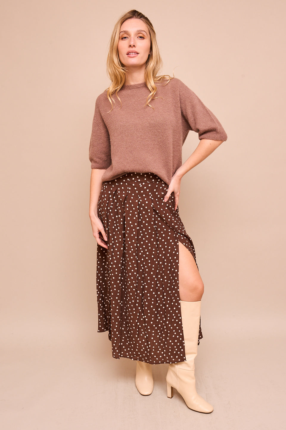 Jupe Yes 5425 Choco-2 - Image 2