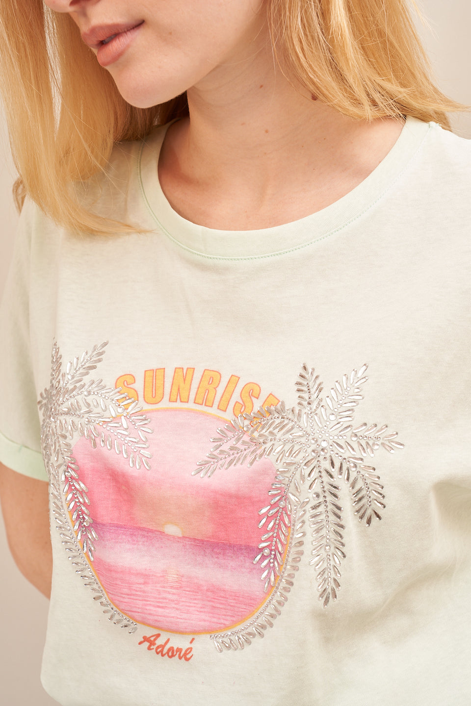 Tee Shirt Anso Aqua - Image 1