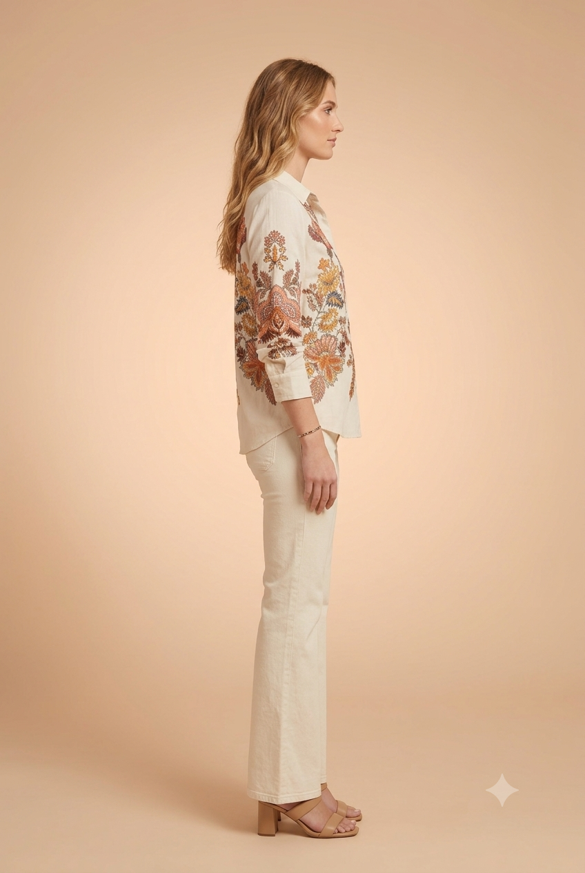 Pantalon Parmy Ecru - Image 3