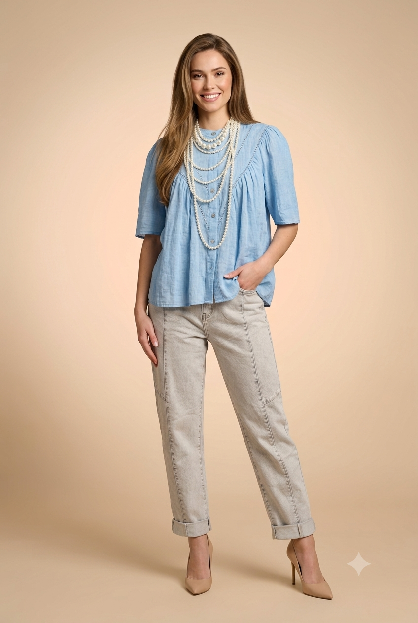 Pantalon Prima Gris - Image 1