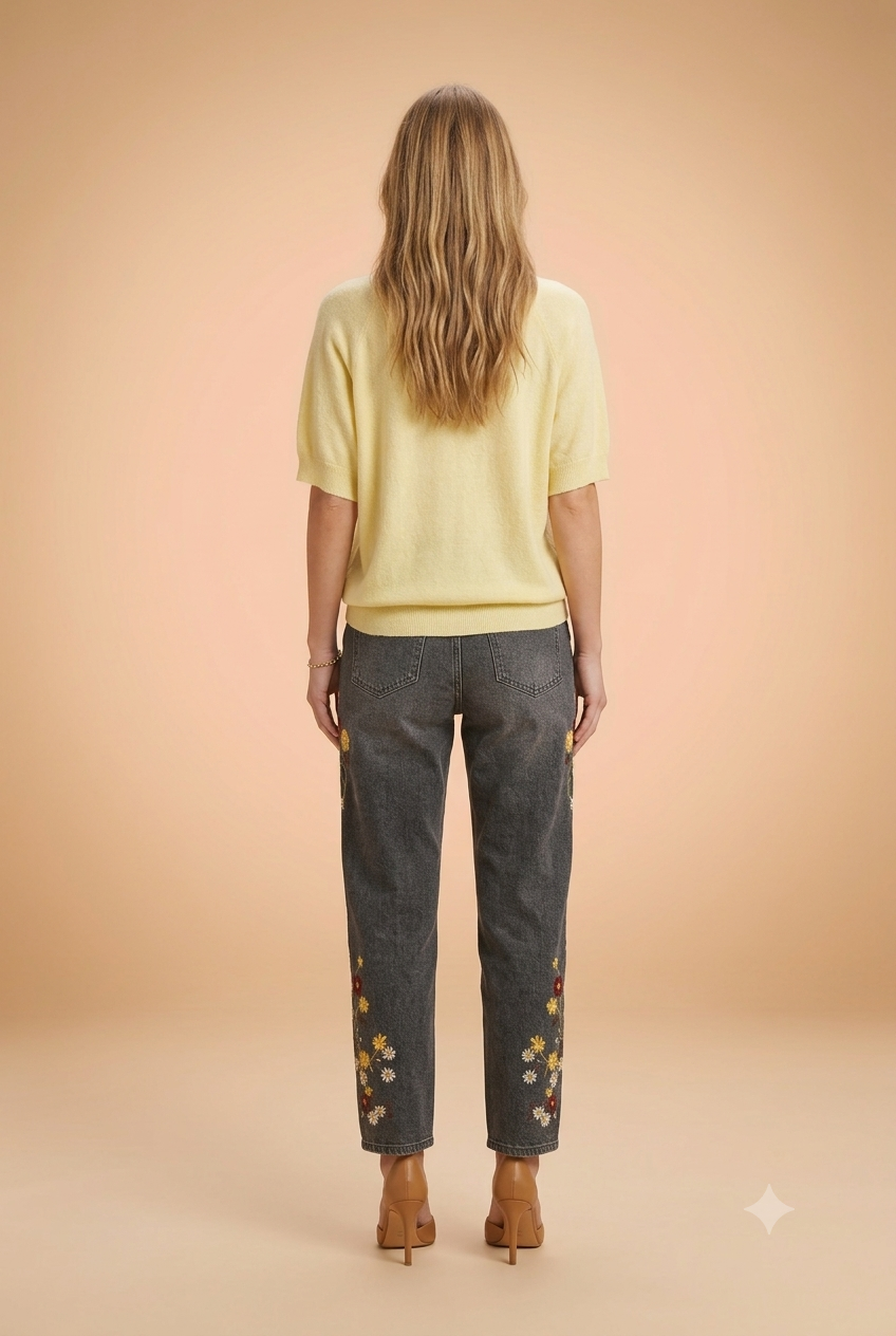 Pull Alexandre 8608 Jaune - Image 5