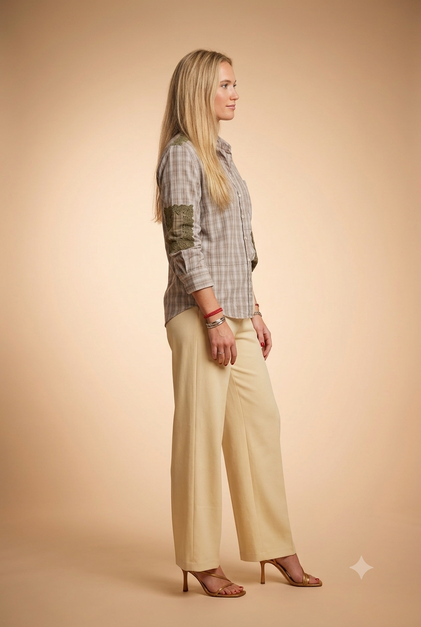 Pantalon Yes 7693 Rose - Image 3