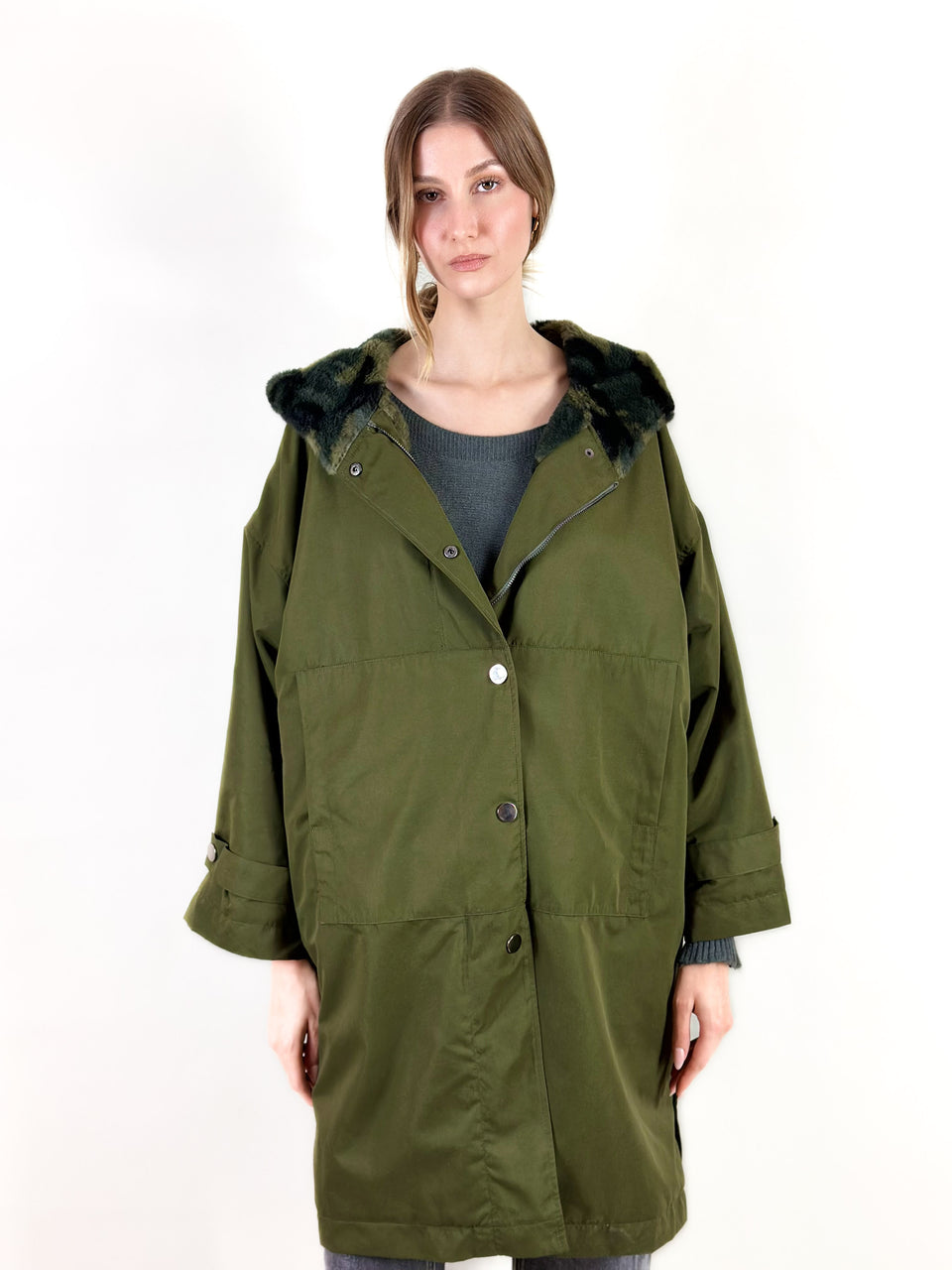 Manteau Levi Kaki - Image 5
