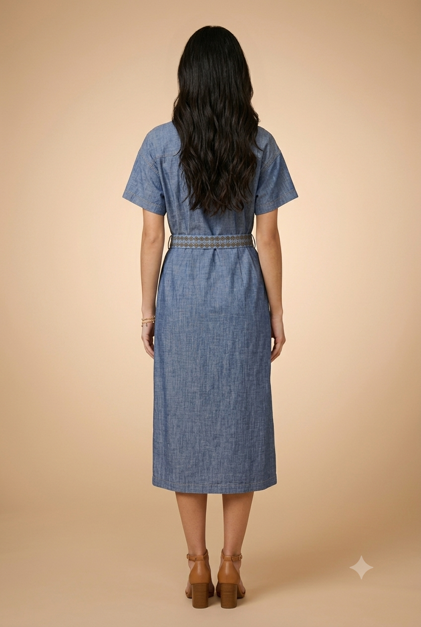 Robe ILVA 3561 Bleu - Image 4