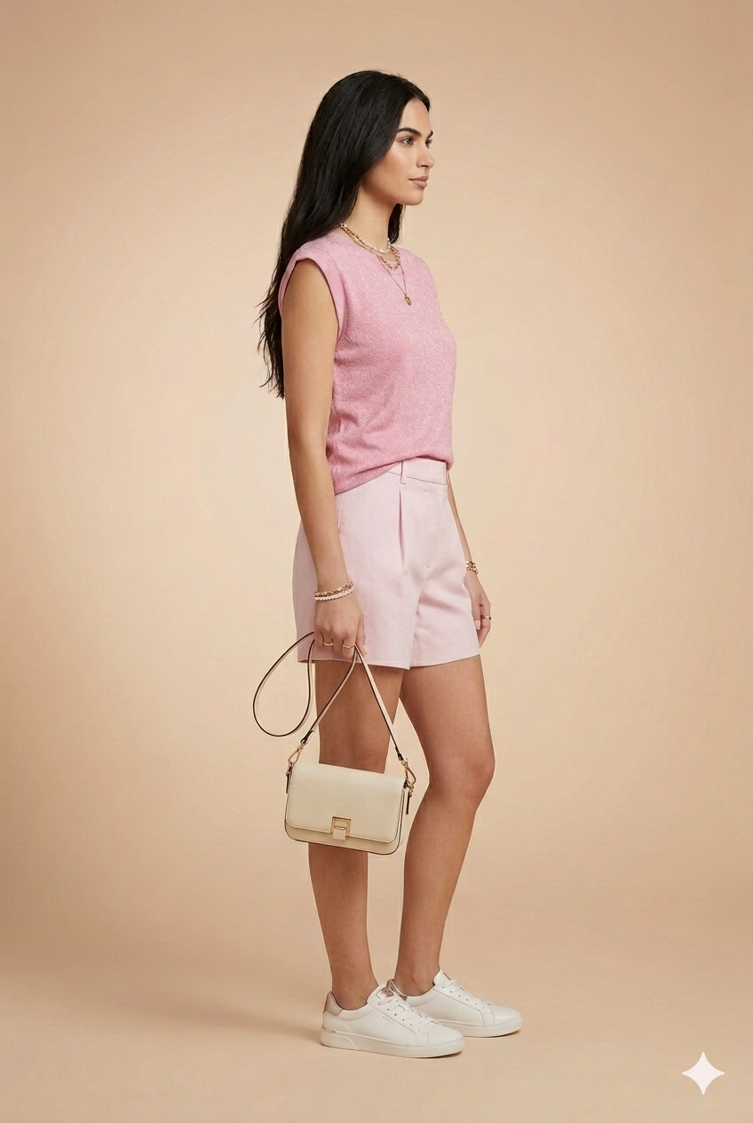 Short Yes 7672 Rose - Image 2