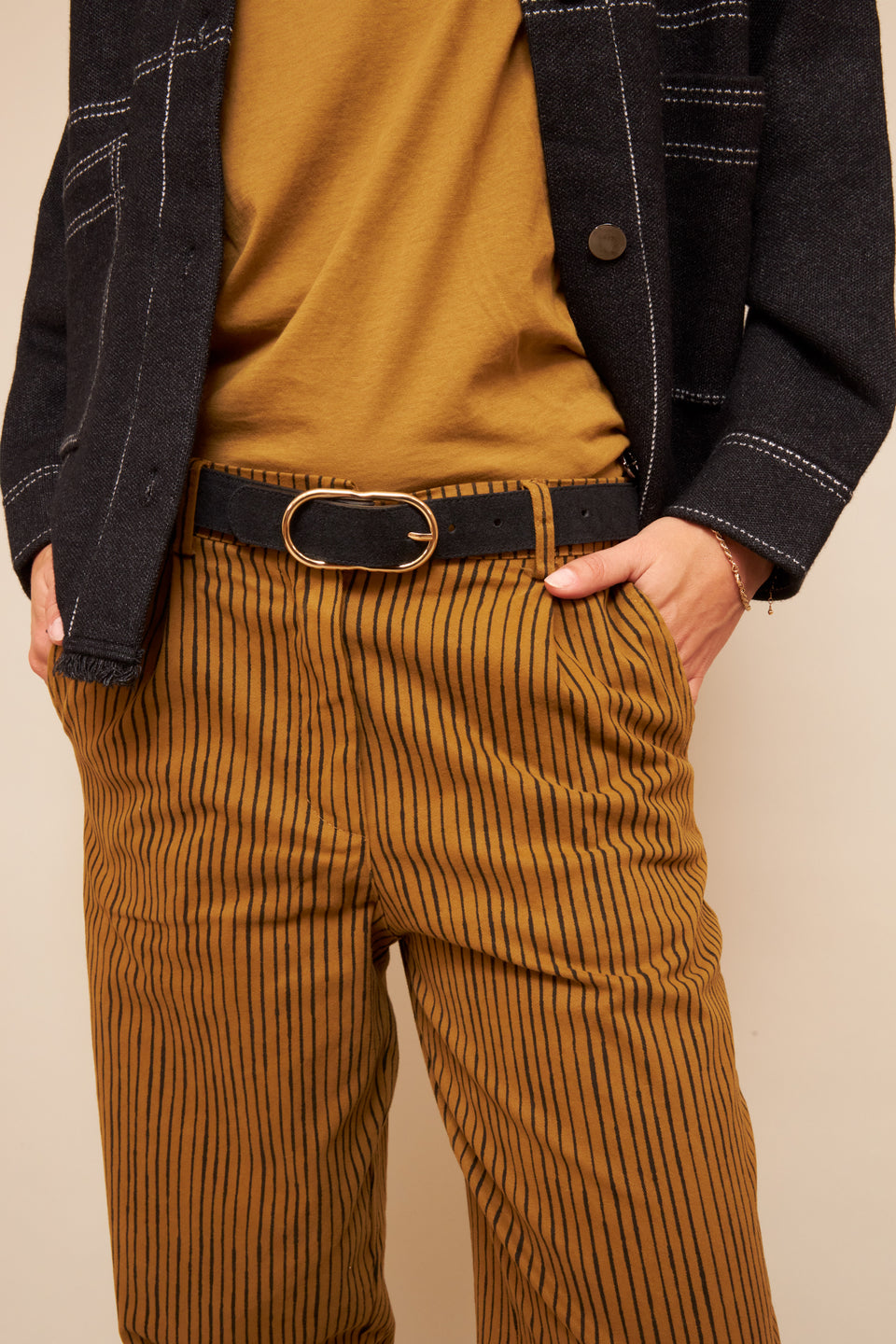 Pantalon ILVA 95177 Ocre - Image 3