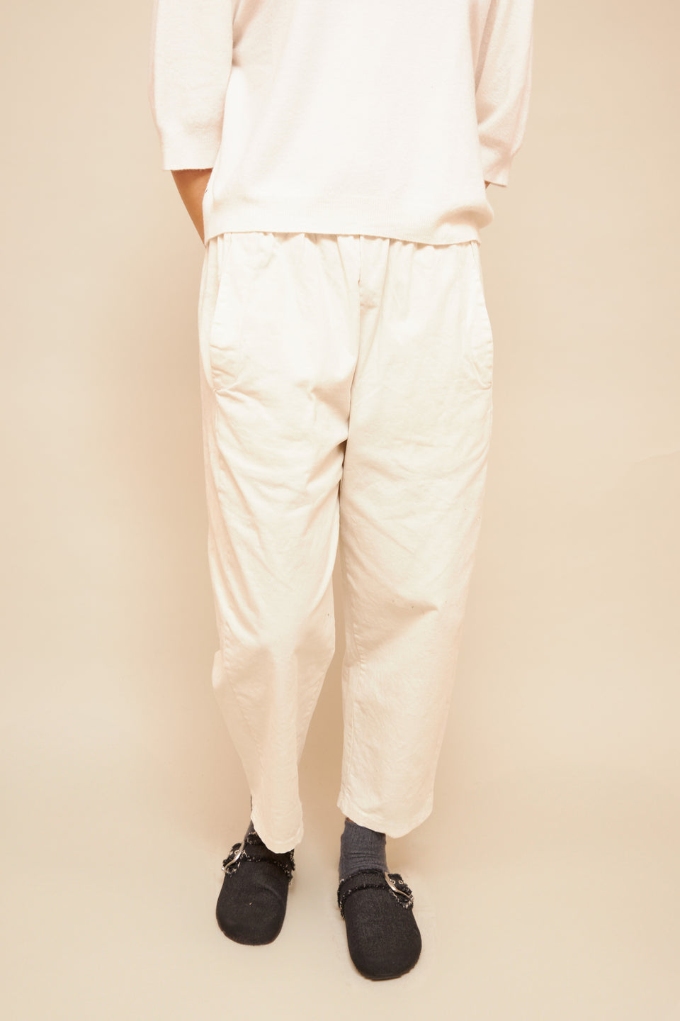 Pantalon ILVA 21469 Ecru - Image 2