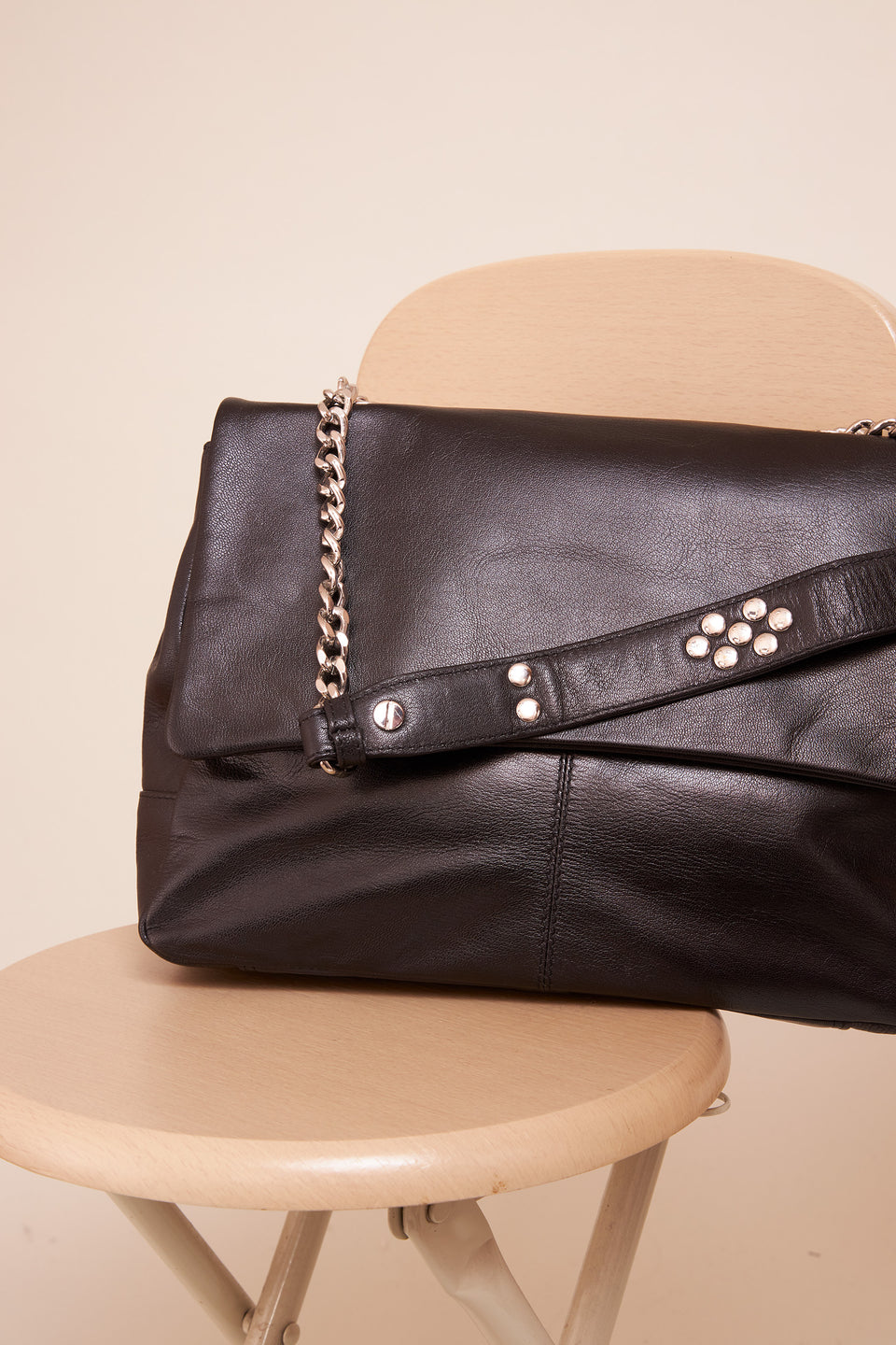 Sac Cuir Rachel Uni Black - Image 2