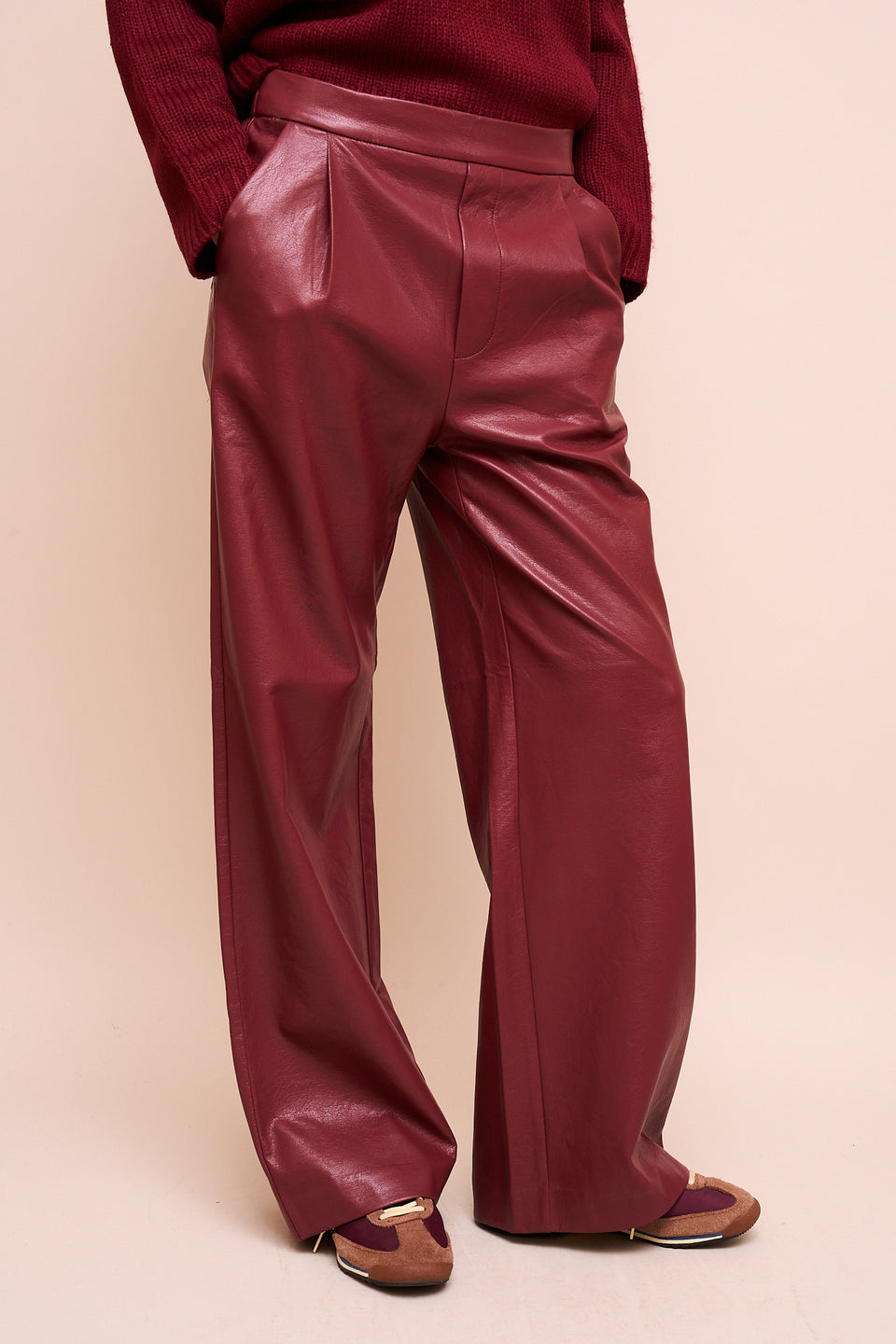 Pantalon Alyzee Bordeaux - Image 4