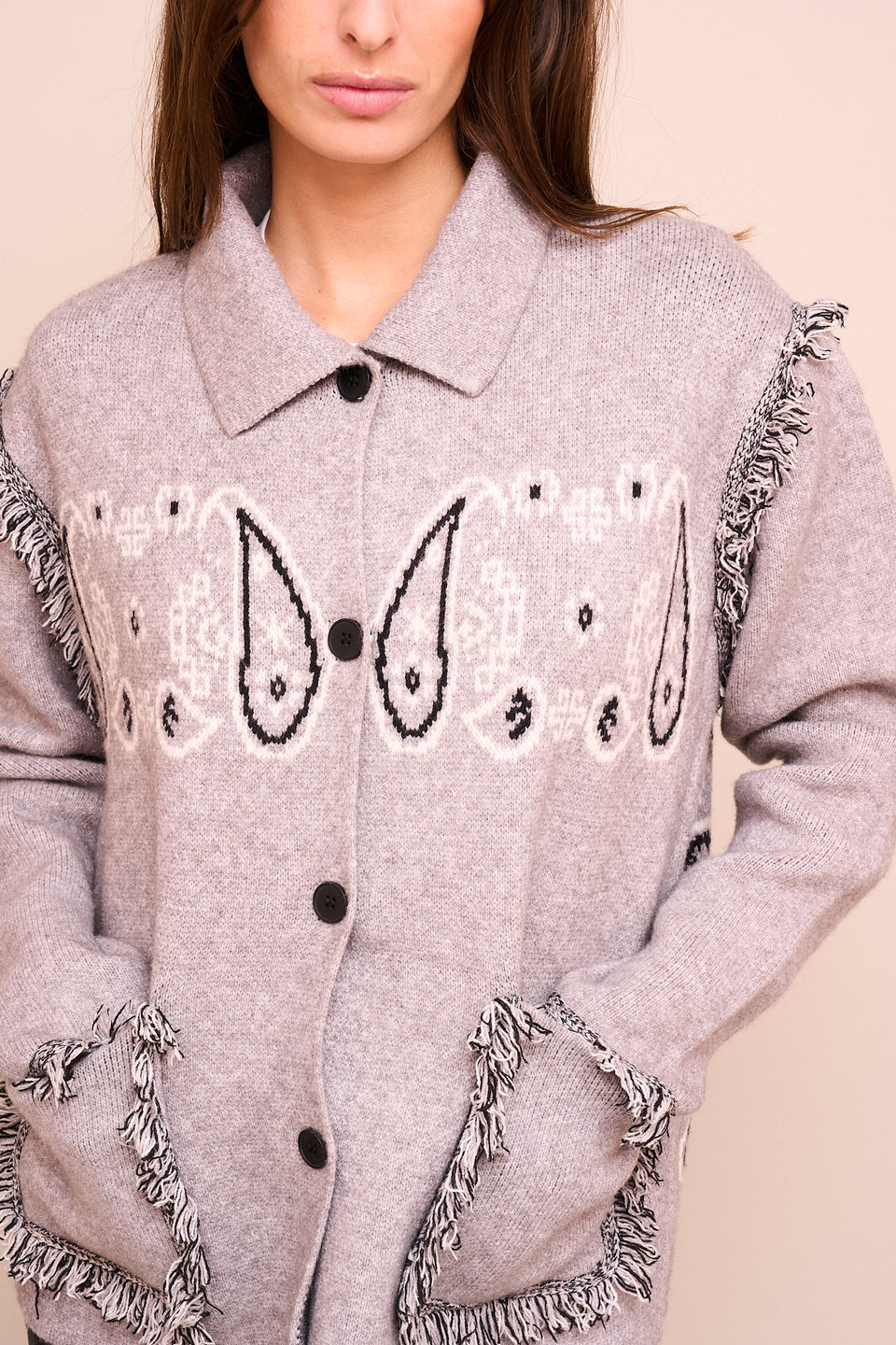 Gilet ILVA 333 Gris - Image 4