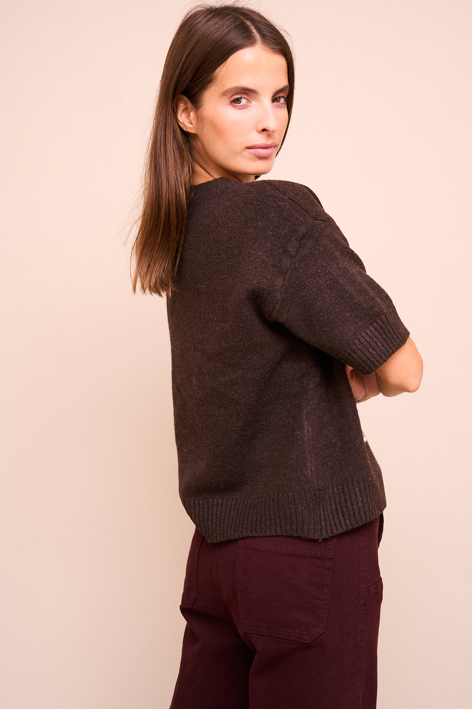 Pull Nelida Brown - Image 4