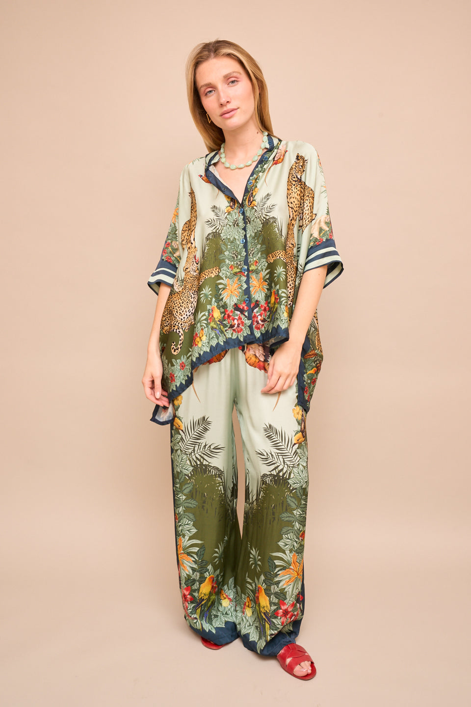 Chemise ILVA 8820 Vert - Image 3