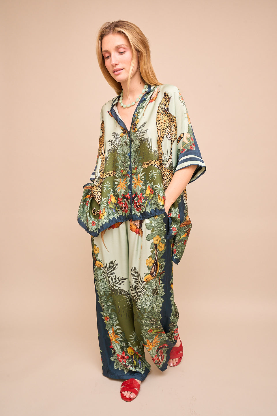 Chemise ILVA 8820 Vert - Image 5