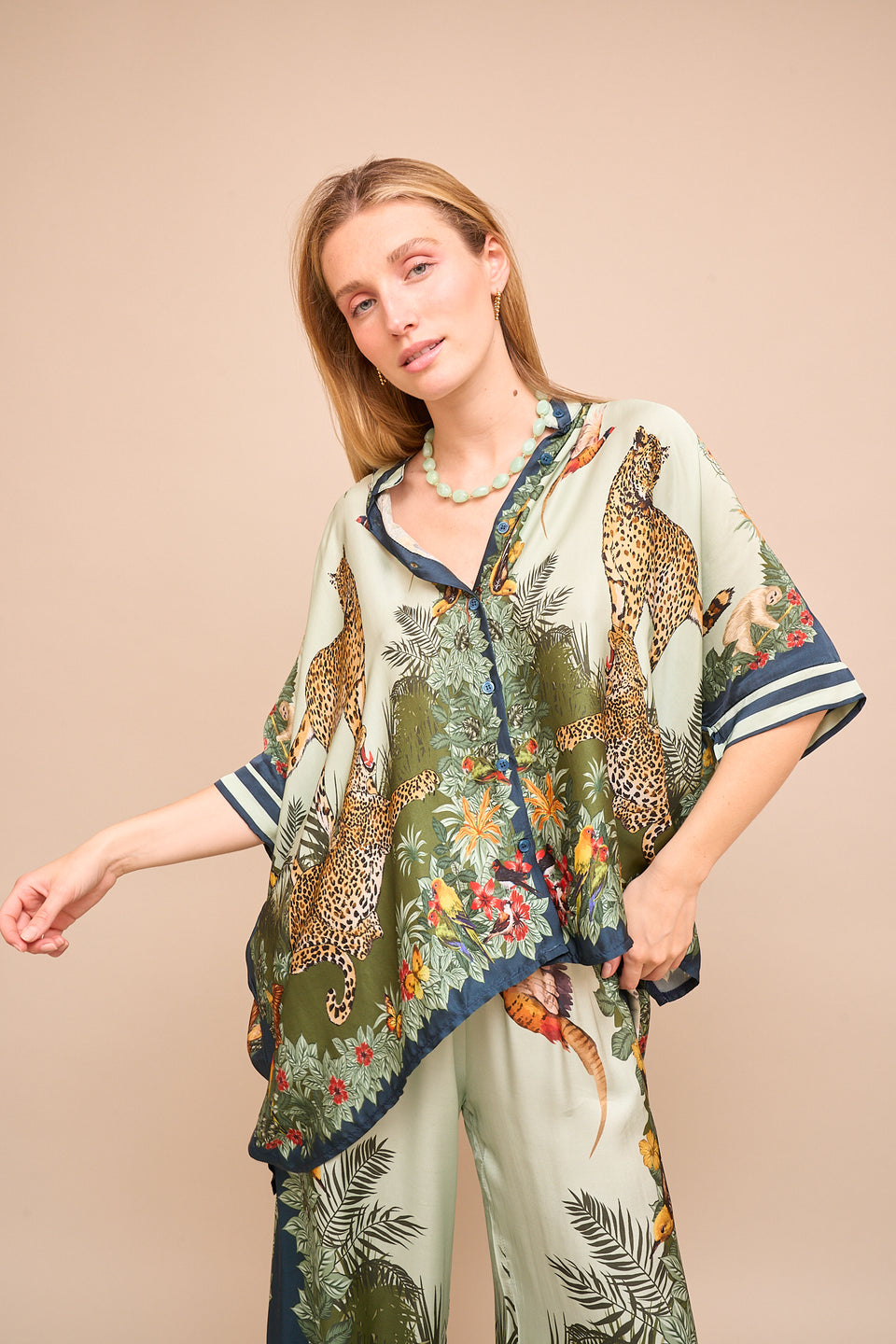 Chemise ILVA 8820 Vert - Image 4