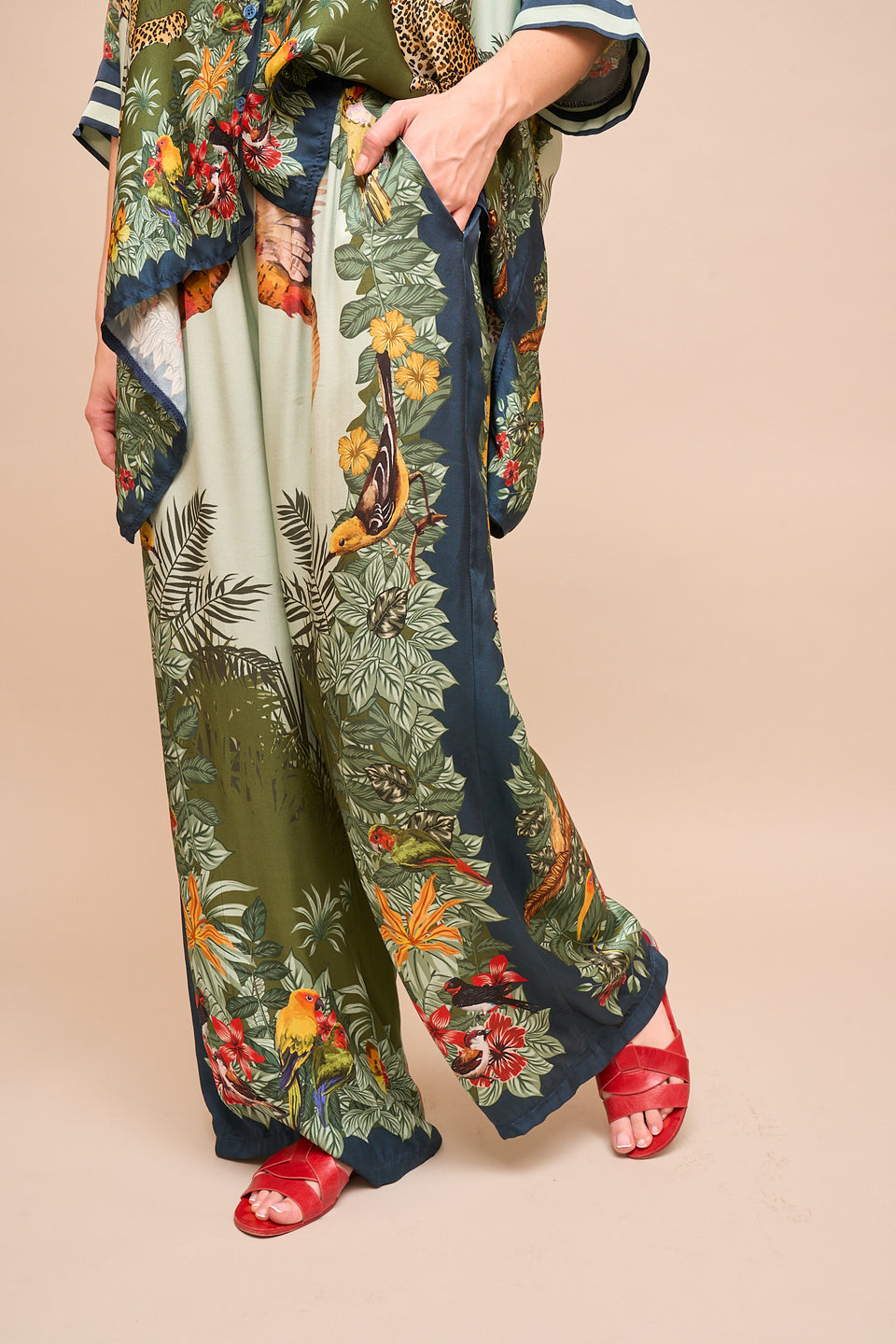 Pantalon ILVA 9099 Vert - Image 3