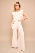 Pantalon ILVA 2526 Ecru
