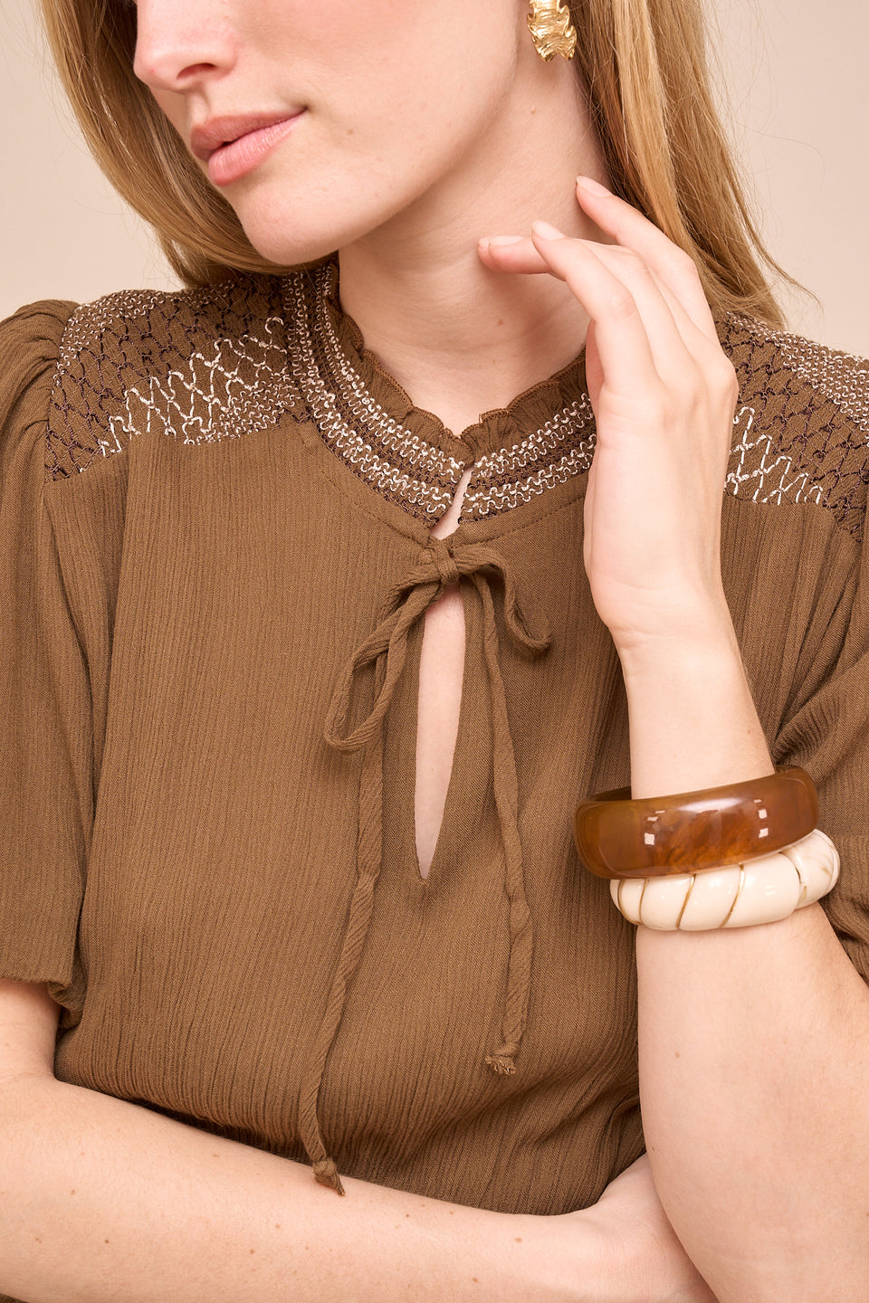 Robe Oclaude Olive - Image 8