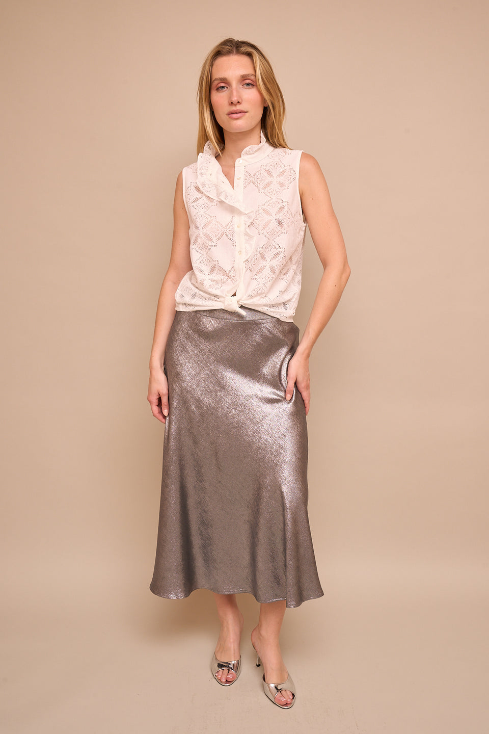 Jupe Janyma Gris - Image 2