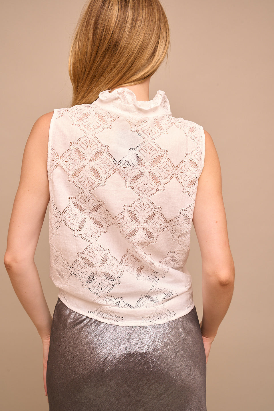 Chemise Yes 30456 Ecru - Image 7