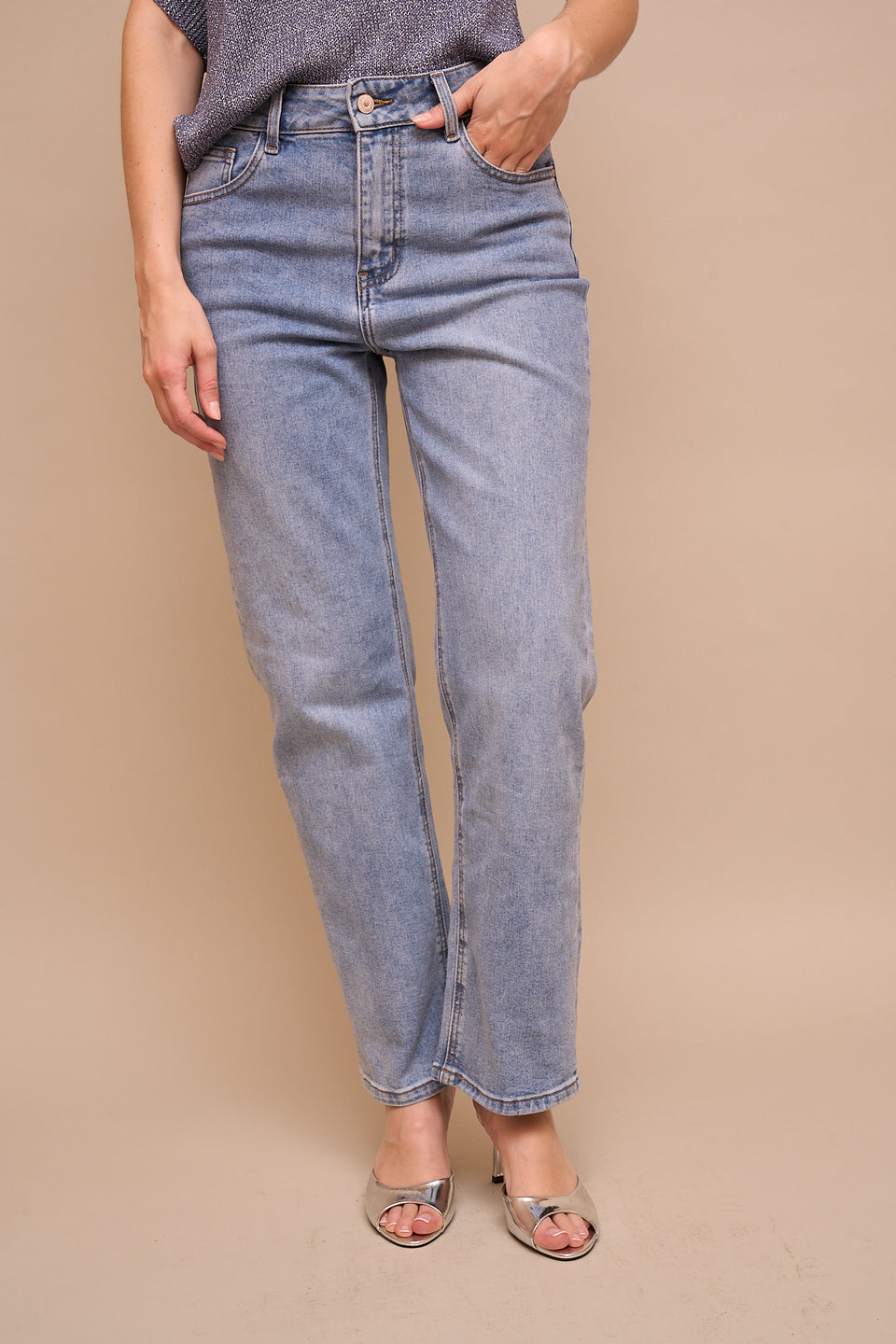 Jeans ILVA 409 Bleu - Image 3