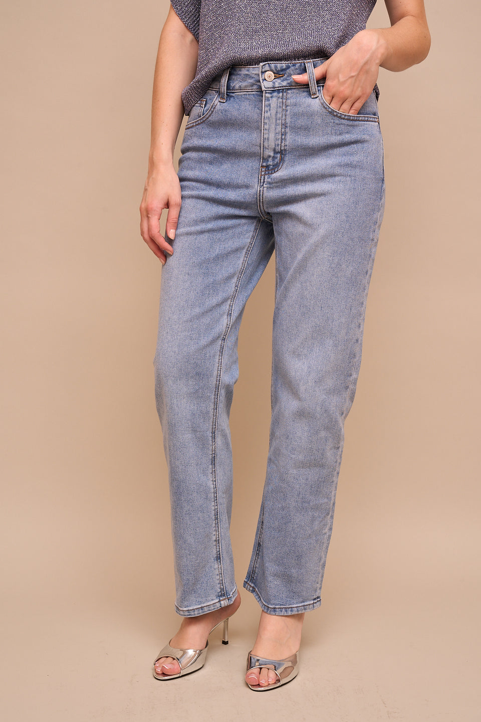 Jeans ILVA 409 Bleu - Image 4