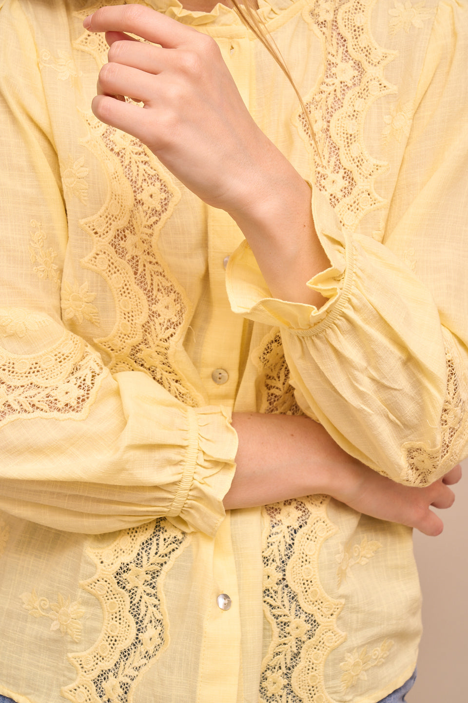 Chemise ILVA 511133 Jaune - Image 6