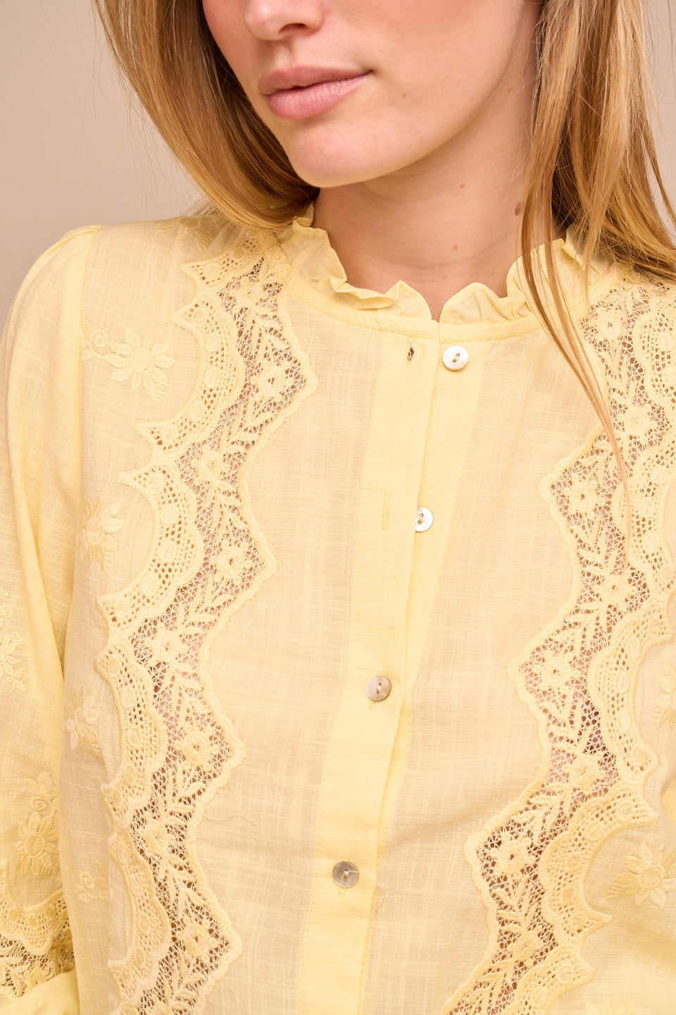 Chemise ILVA 511133 Jaune - Image 5