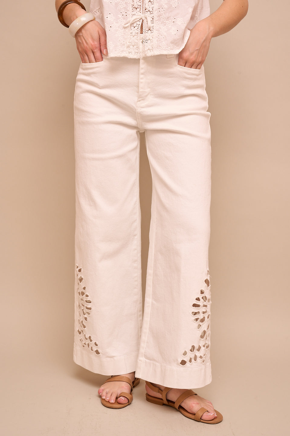 Jean ILVA 595 Blanc - Image 3