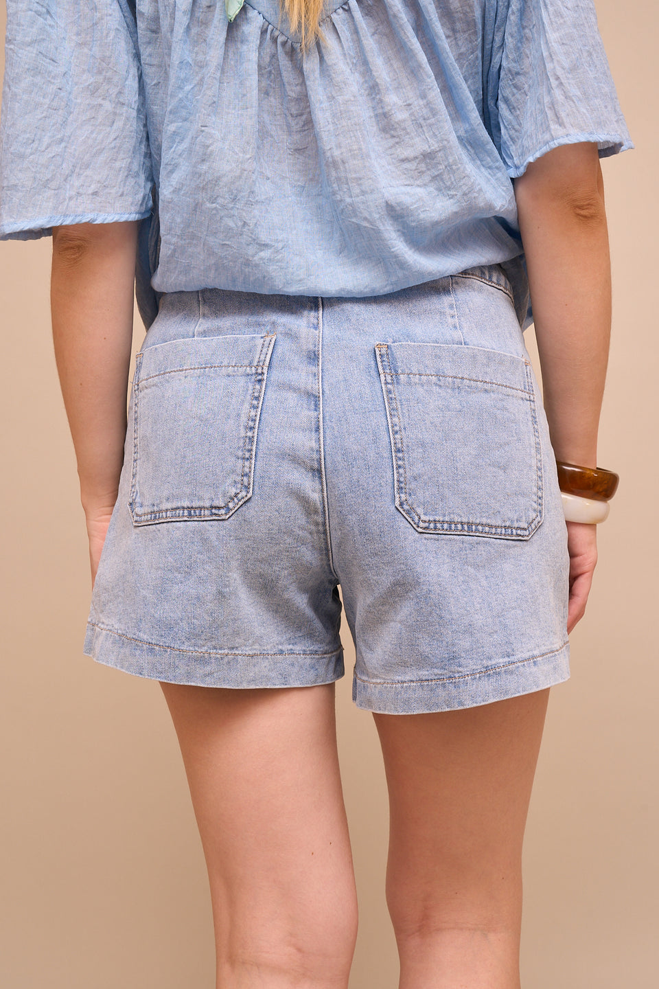Short ILVA 451 Bleu - Image 6