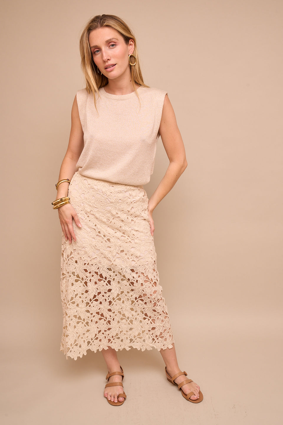 Haut Lenati Ecru - Image 4
