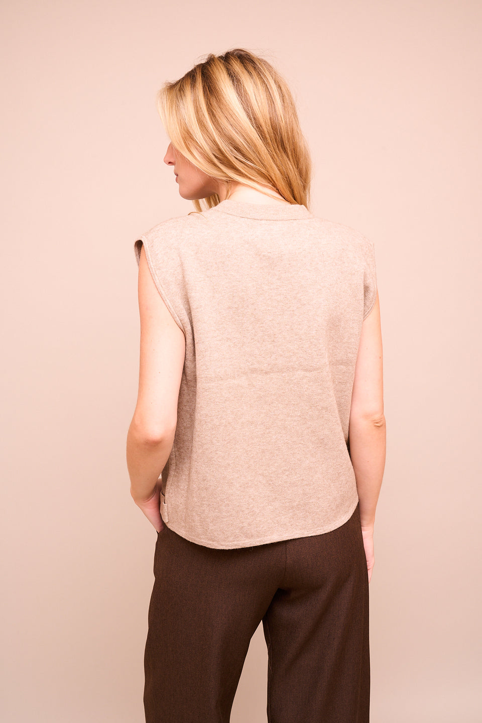 Gilet Tom Beige - Image 7