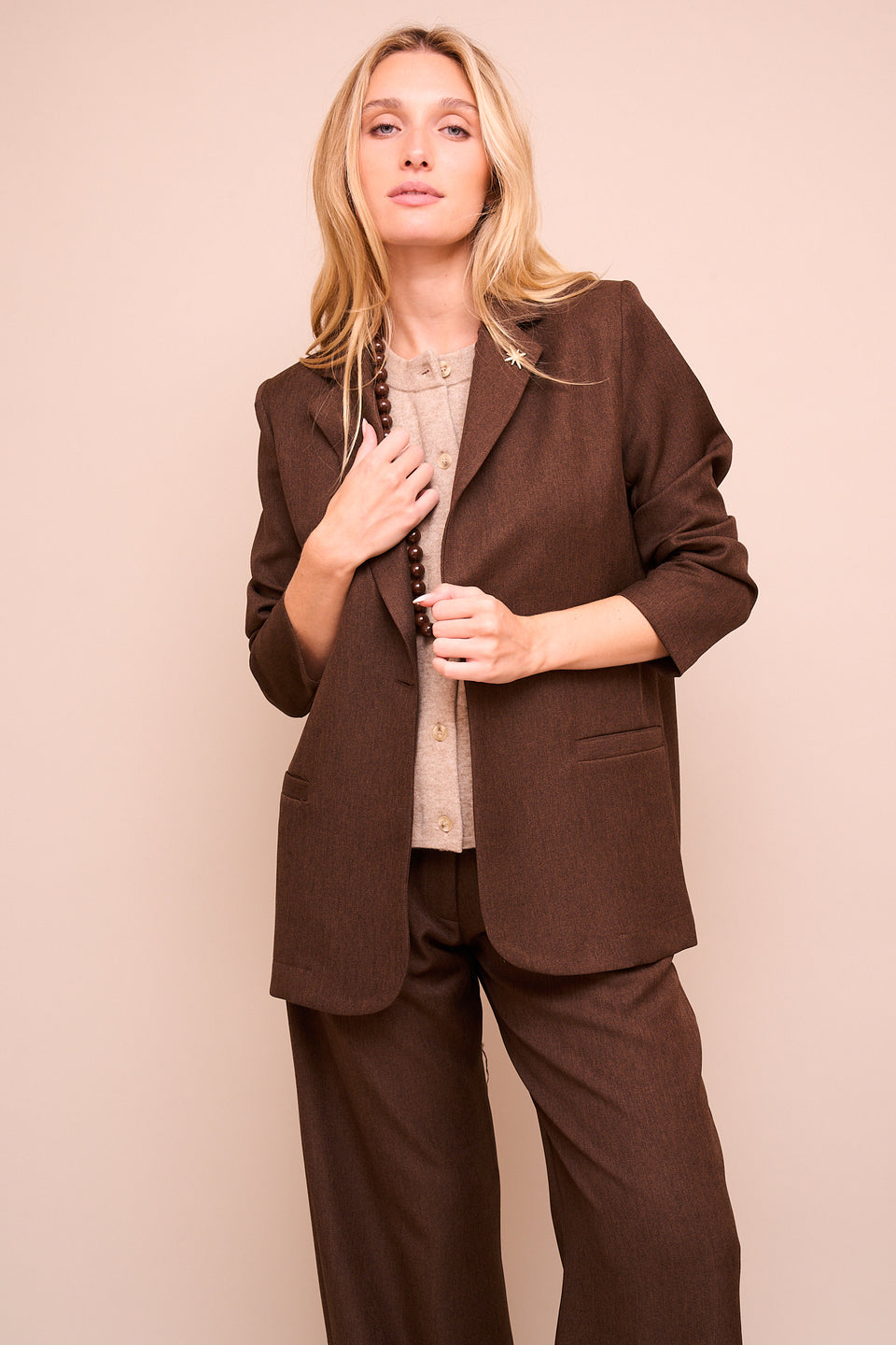 Blazer Etoile Marron - Image 2