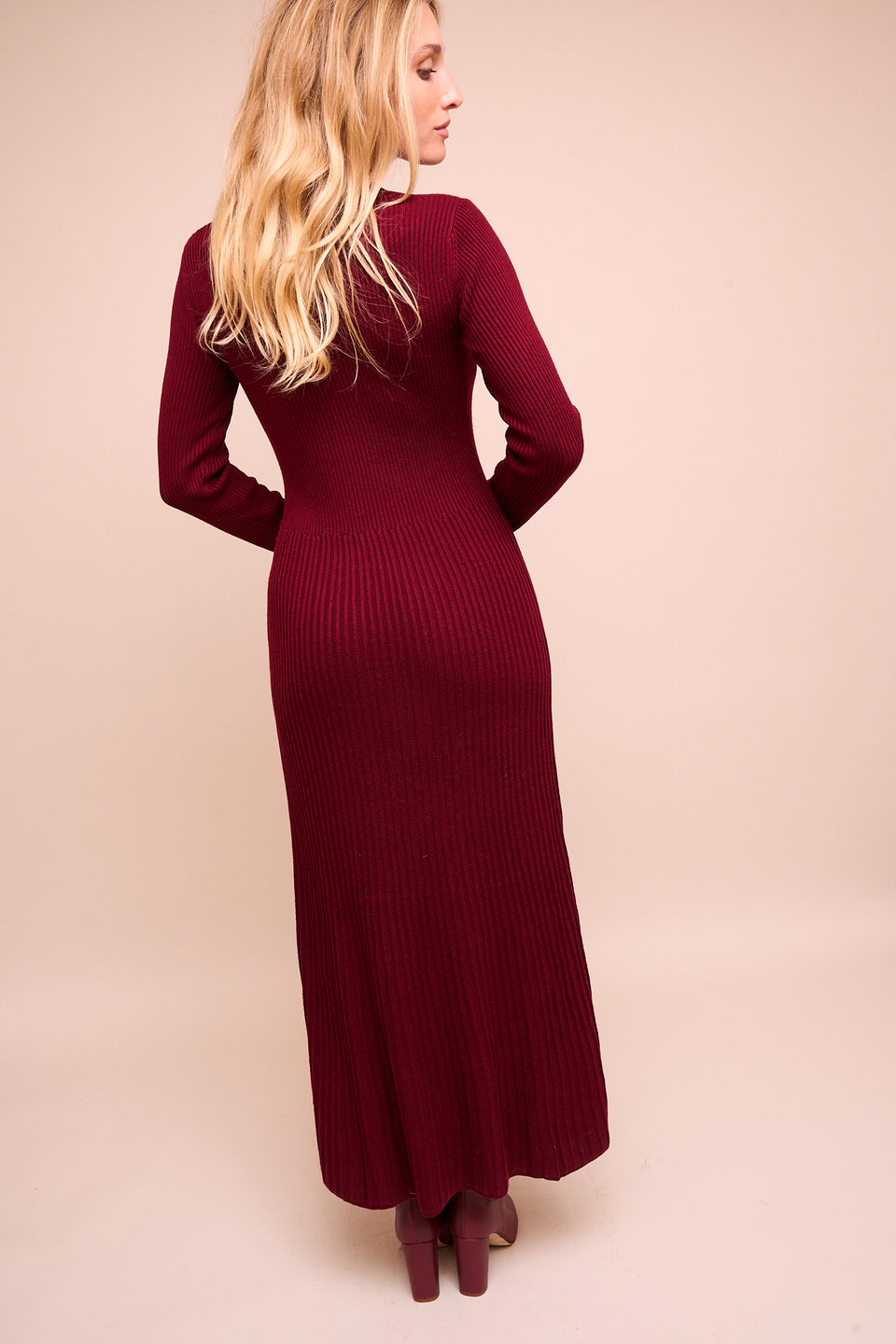 Robe MONY Bordeaux - Image 8