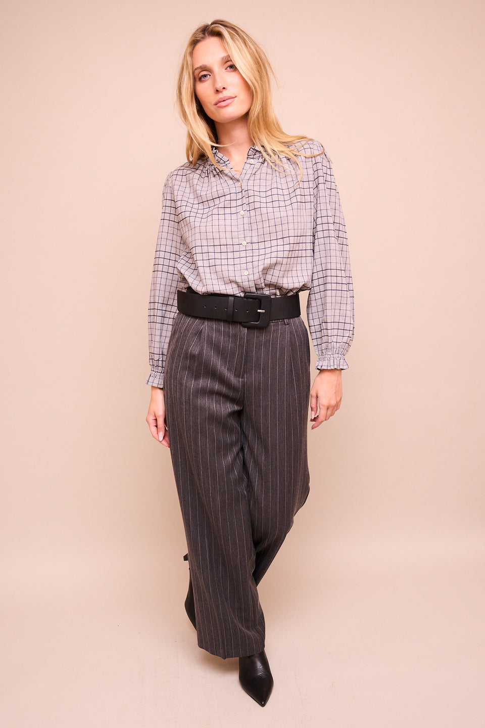 Chemise Yes 30492 Gris-1 - Image 5