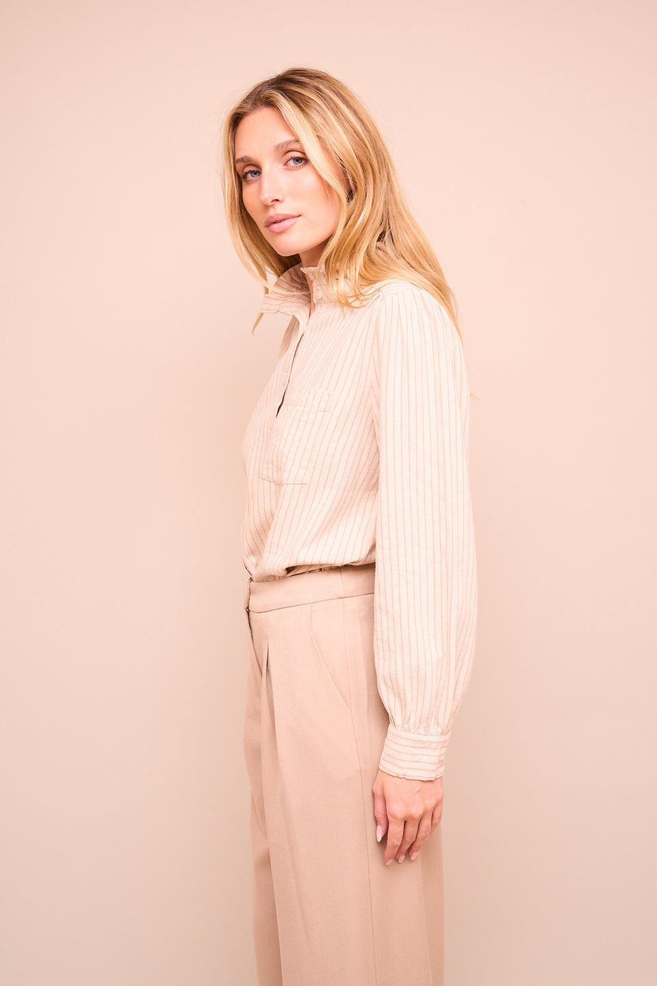 Chemise Yes 4727 Beige - Image 5