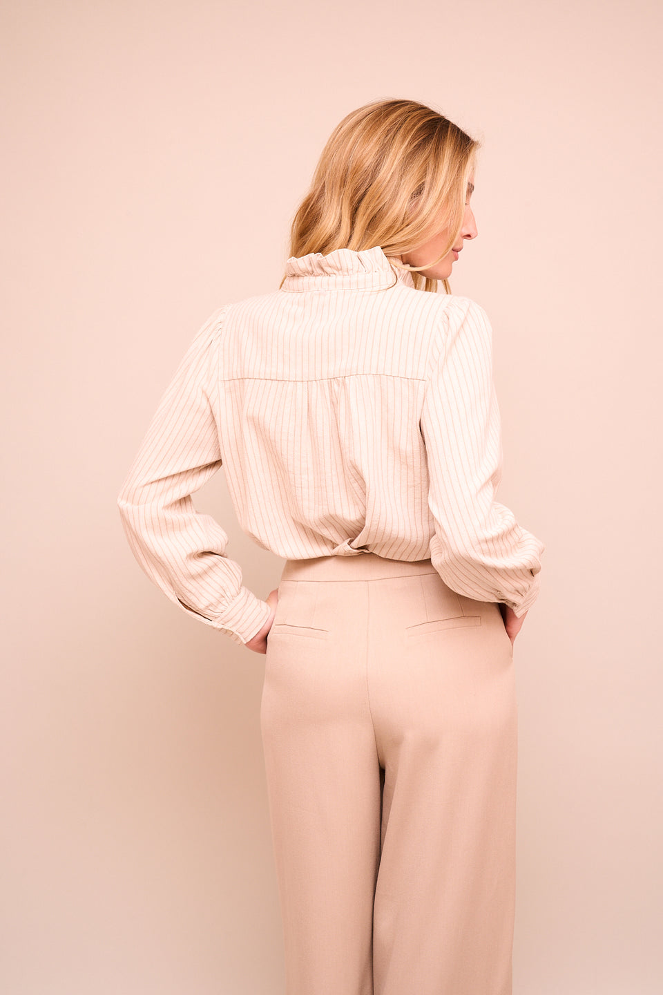 Chemise Yes 4727 Beige - Image 6