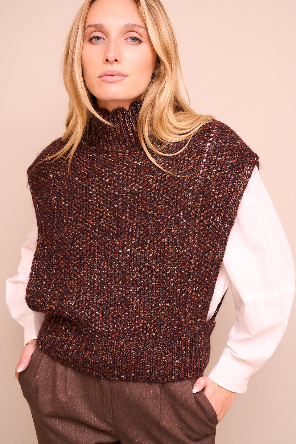 Pull Sonia Rouge - Image 5
