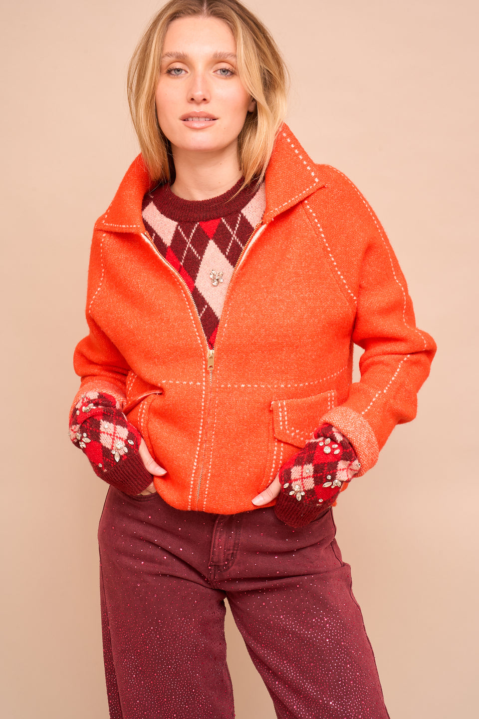 Gilet Nibia Orange - Image 3