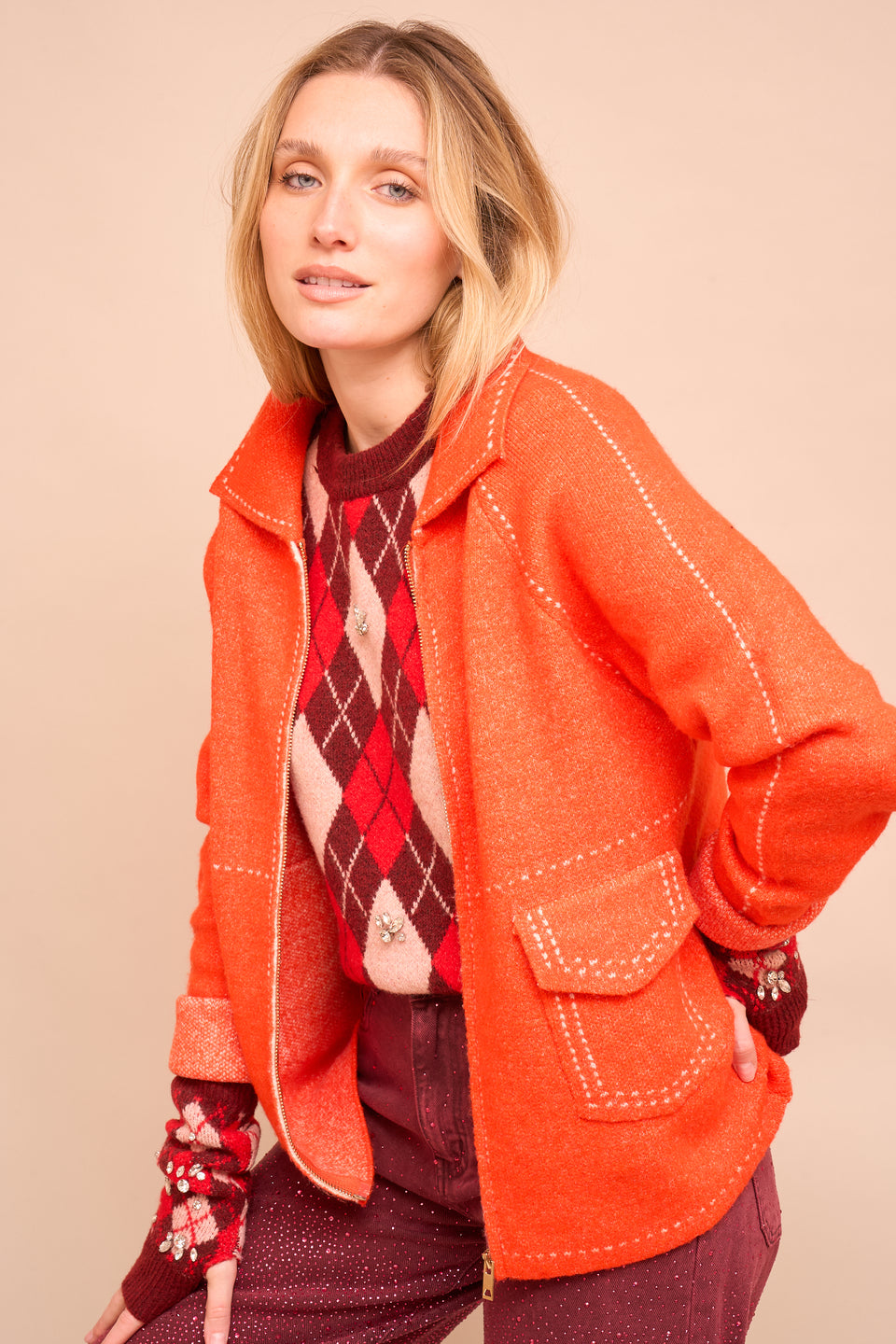 Gilet Nibia Orange - Image 4