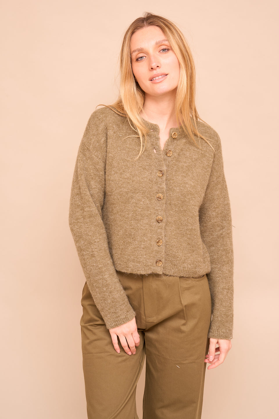 Gilet Letiana Tilleul - Image 1