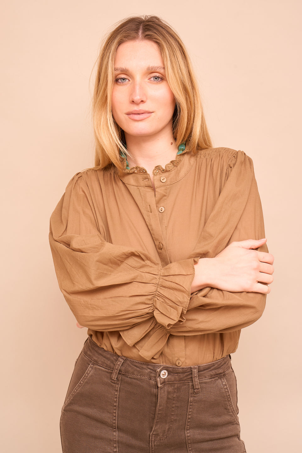 Haut Kimber Kaki - Image 7