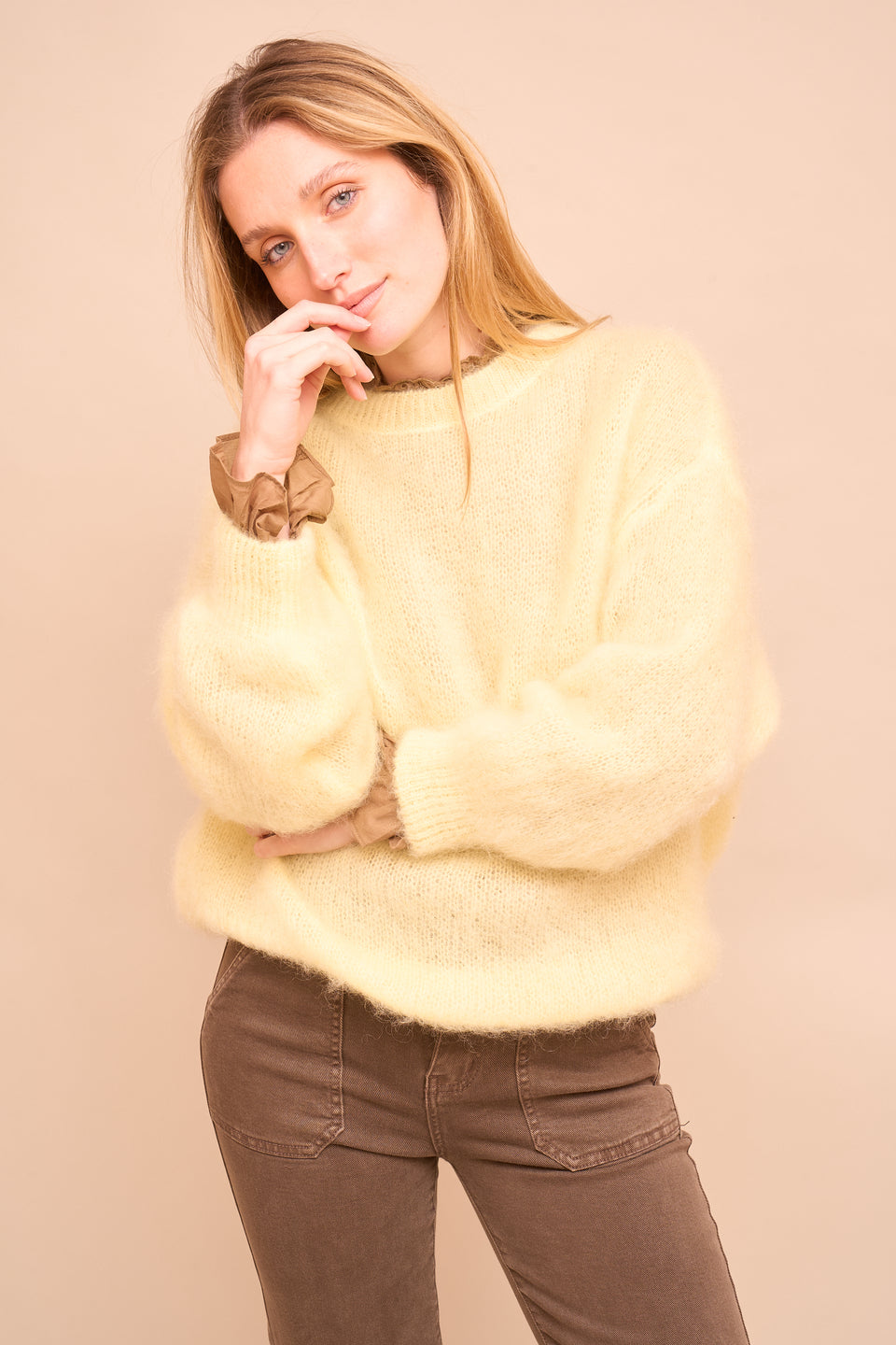 Pull ILVA 9226 Jaune Claire - Image 1