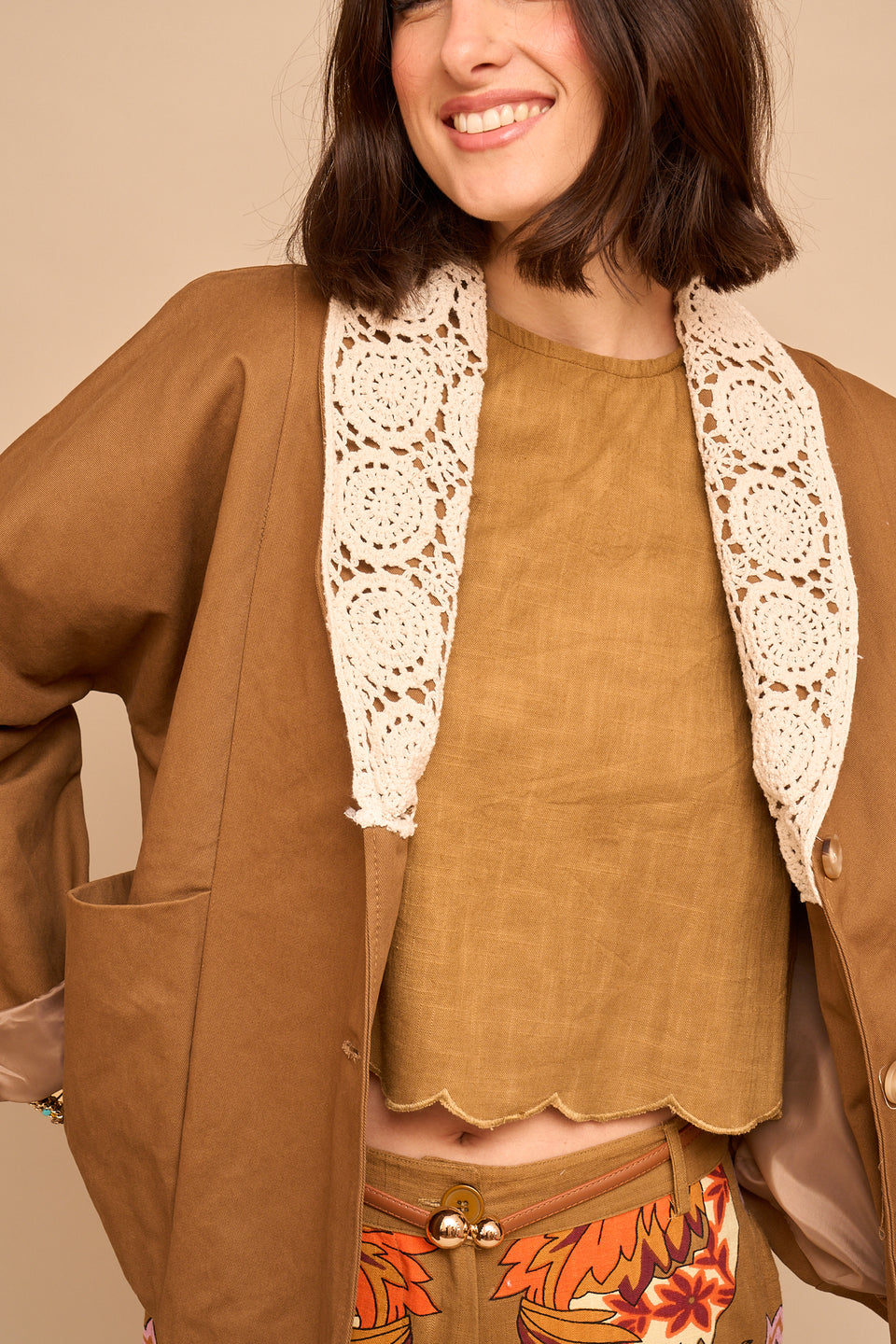 Veste ILVA 6862 Camel - Image 7
