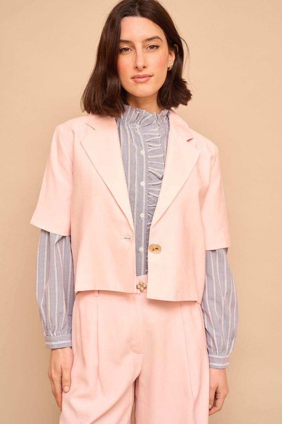 Veste Zaoui Rose - Image 4