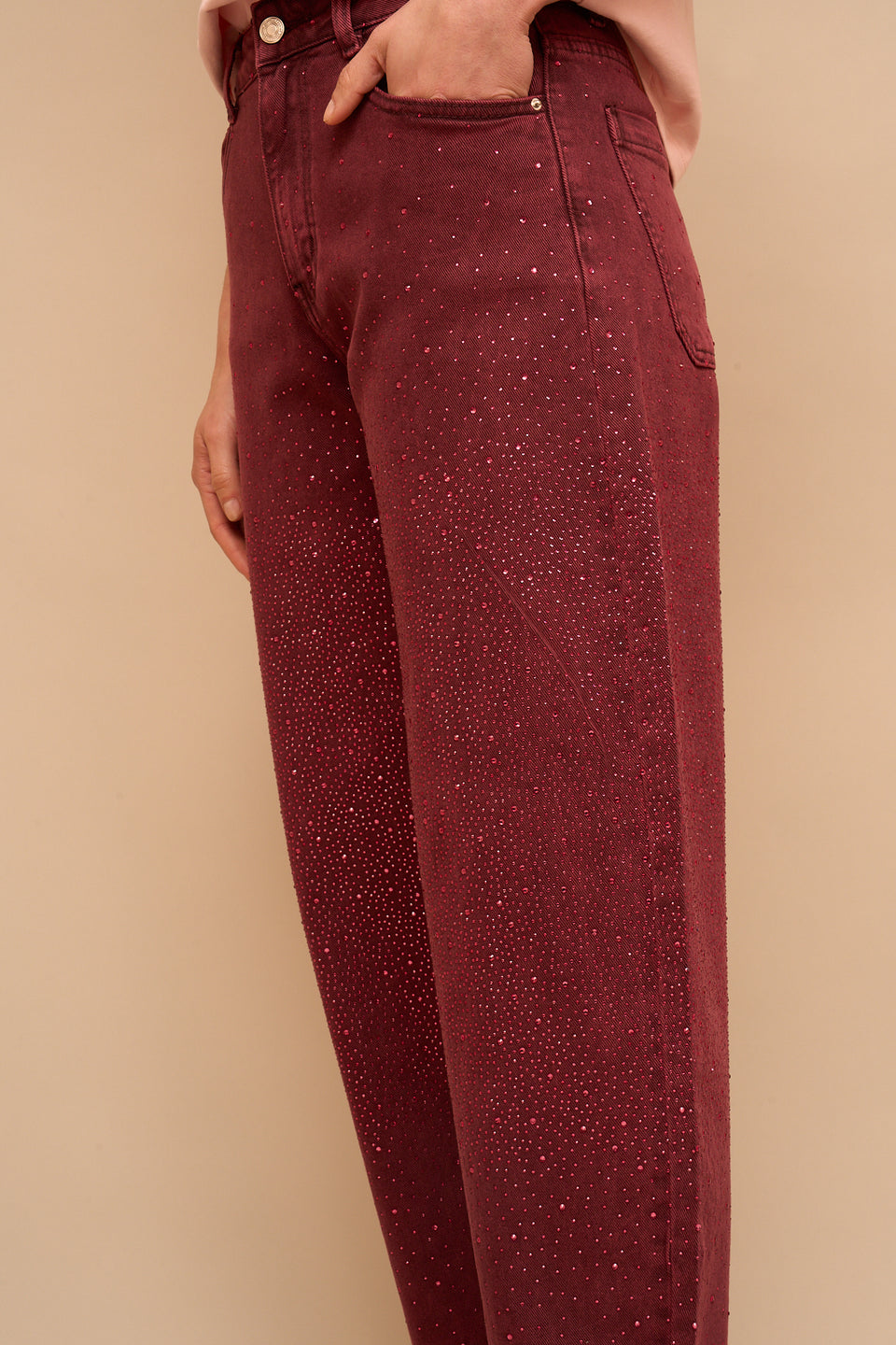 Pantalon Palone Bordeaux - Image 5