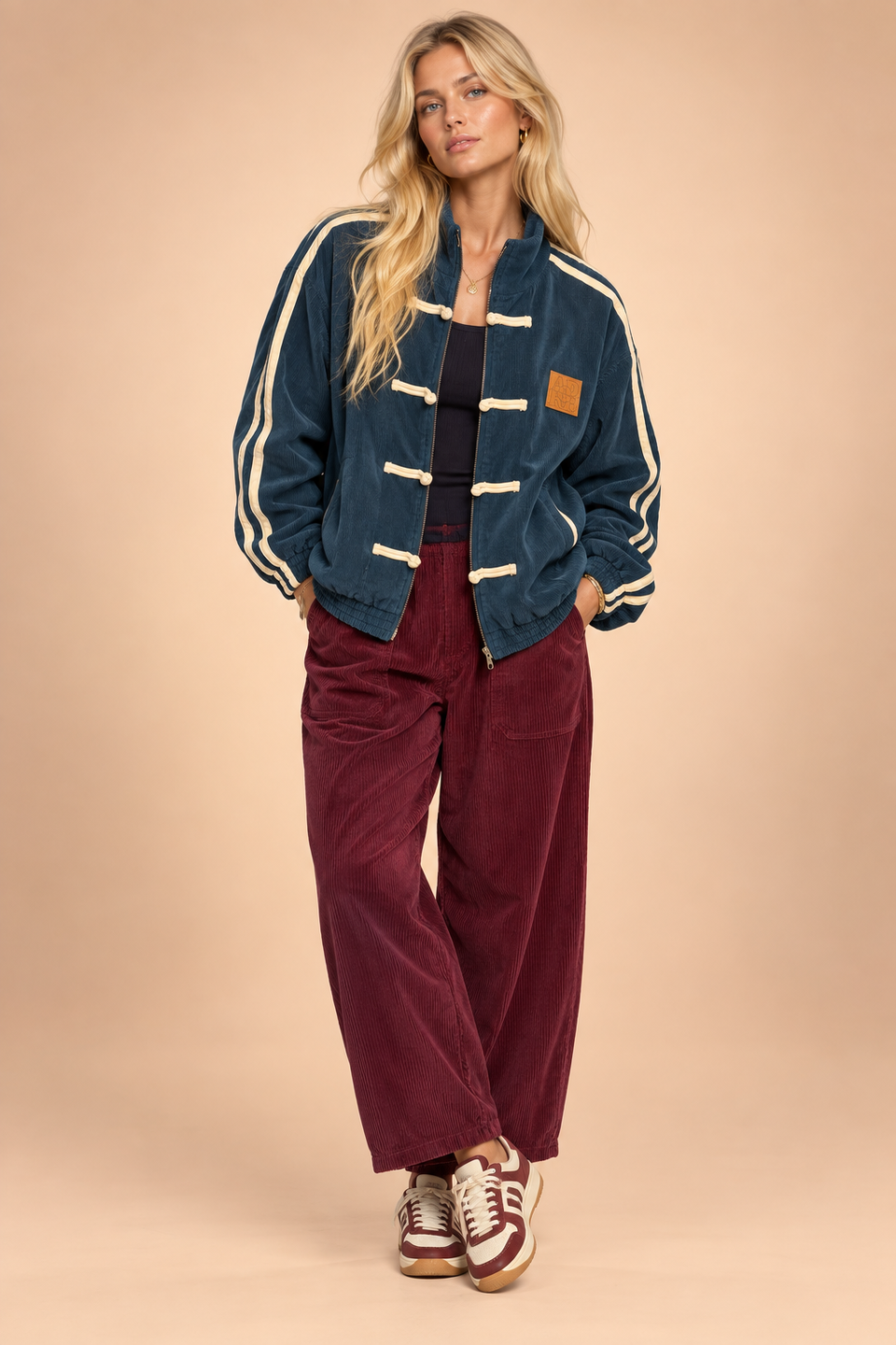 Pantalon Loka Bordeaux - Image 2