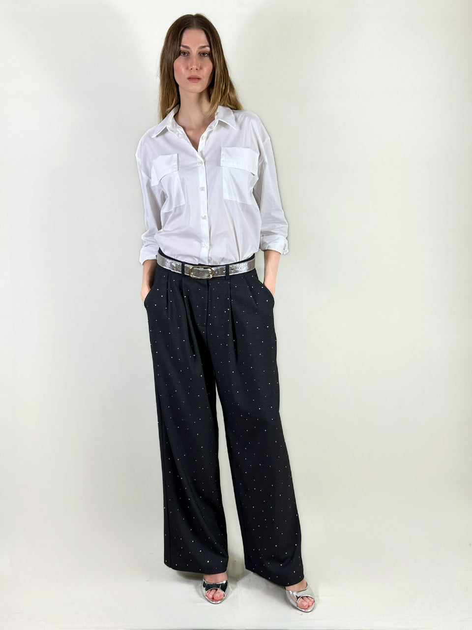 Pantalon ILVA 2165 Gris - Image 3