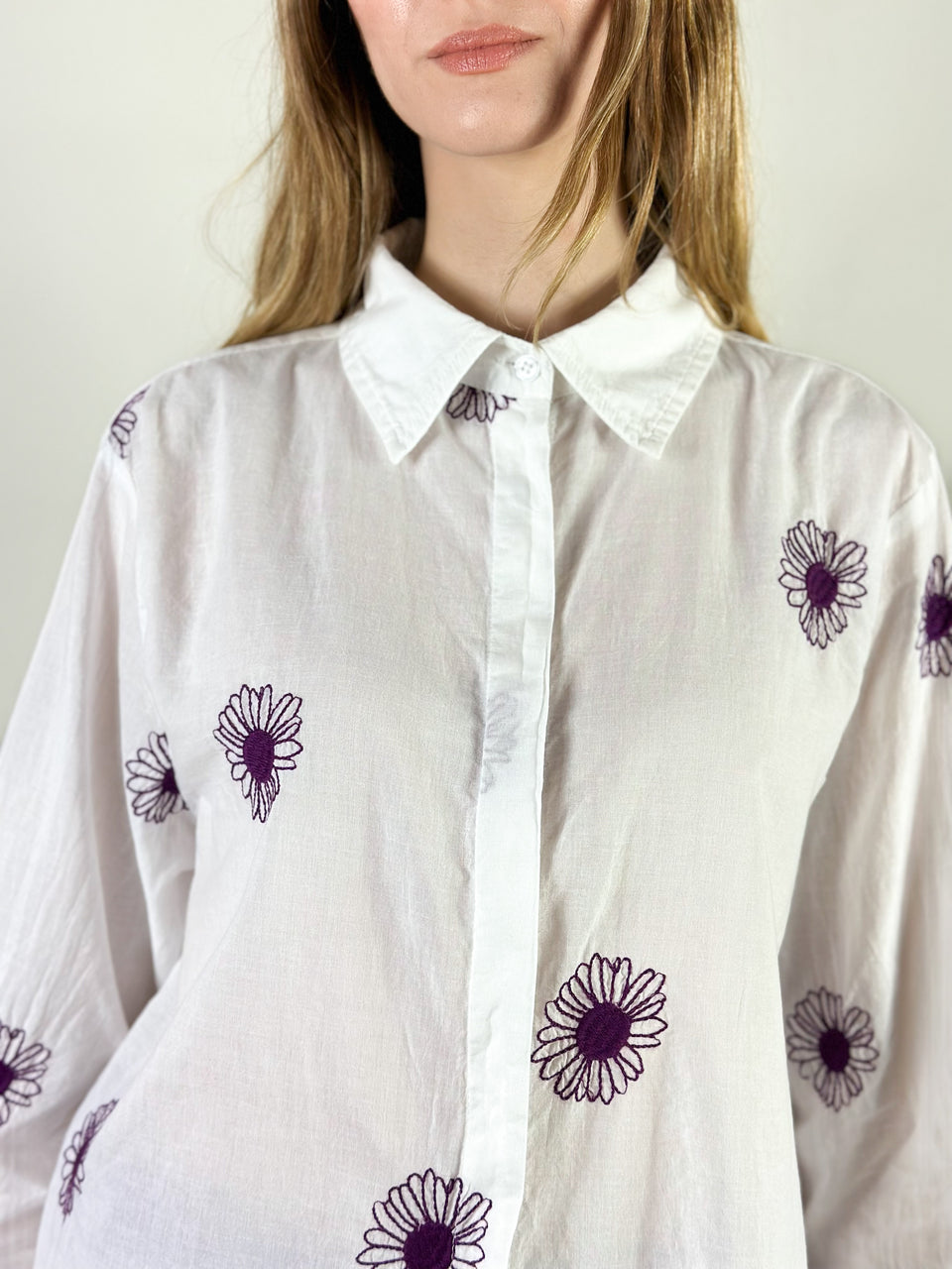 Chemise ILVA 1014 Violet - Image 3