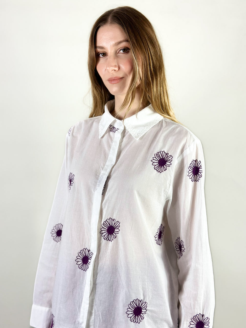 Chemise ILVA 1014 Violet - Image 1