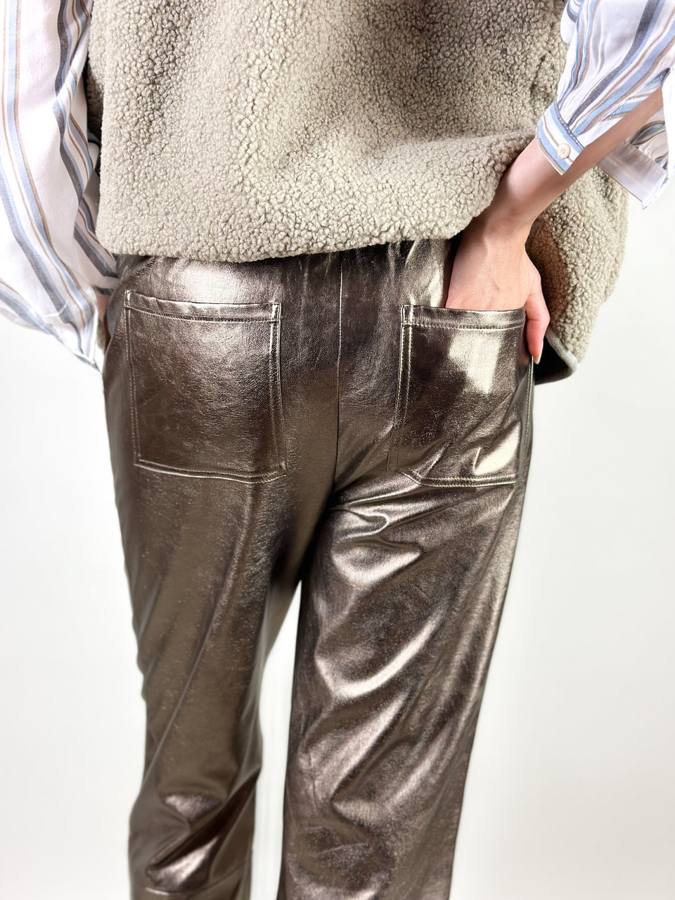Pantalon Tasya Taupe - Image 6